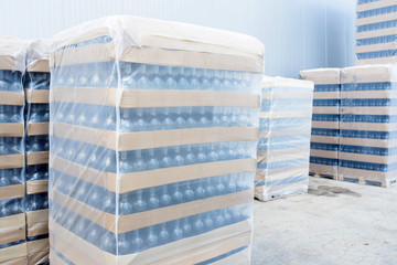 Packed Boxes with Bottles