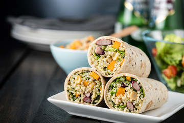 Vegan Quinoa Wraps
