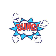 Bung Comic Speech Bubble