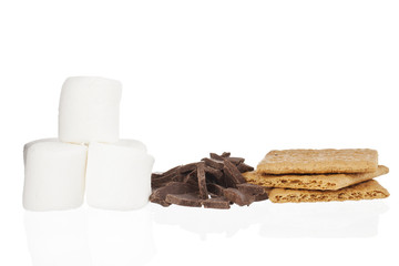 mallows and biscuits