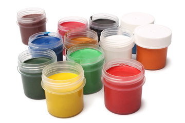 Gouache paints