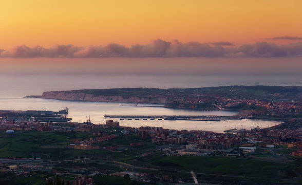 View Of El Abra At Twilight