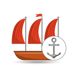 sea flat icon design 