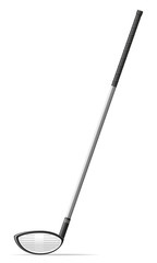 golf club vector illustration