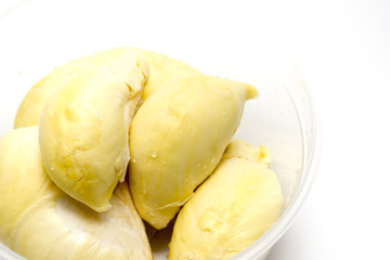 Packed ripe Durian