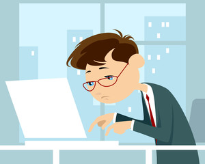 Man typing text on keyboard