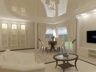 Contemporary Style Home Interior Project