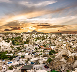 Obraz premium Cappadocia, Anatolia, Turkey. Open air museum, Goreme park