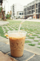 Iced coffee