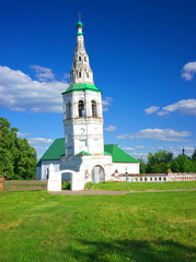 Summer landscape in Suzdal