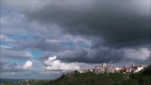Frosolone piccolo paese della provincia di Isernia, Molise italia