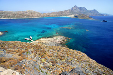 Beautiful beaches of Gramvousa