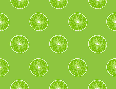 lime slice wallpaper green