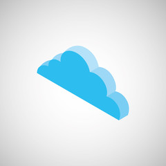 cloud  isometrics design 