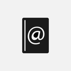 Address book icon