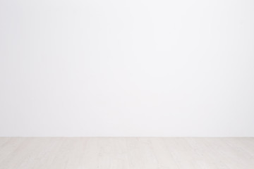 white wall and floor