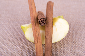 fresh cinnamon apple