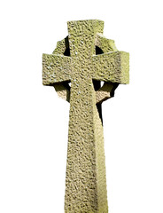 Isolated Celtic Cross