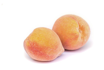 Peach Fruit  isolated.