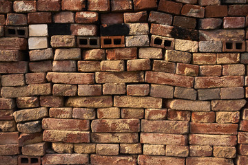 Obraz premium Background of old vintage brick wall