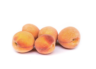 Peach Fruit  isolated.