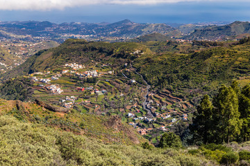 Fototapeta na wymiar Tejeda Village - Gran Canaria,Canary Island, Spain