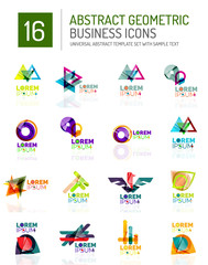 Abstract business icons
