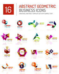 Abstract business icons