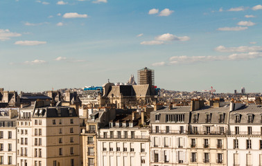 Fototapeta na wymiar The panorama of Paris.