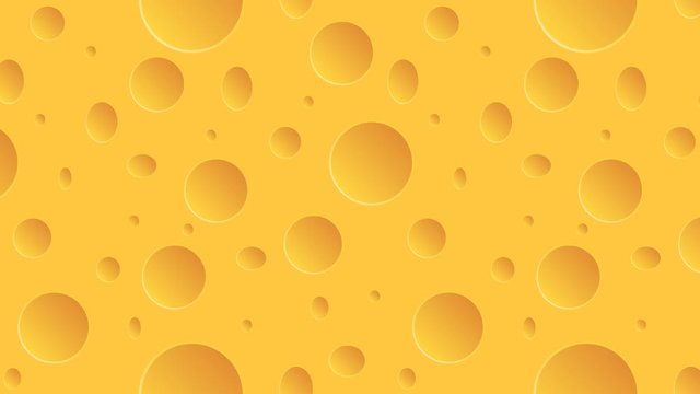 footage motion cheese  background. 4K animation