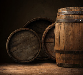 background of barrel