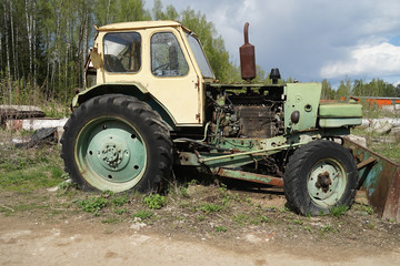 Obraz premium tractor