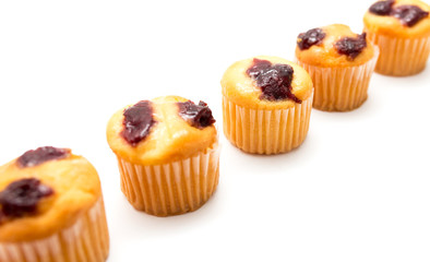 cupcake on a white background