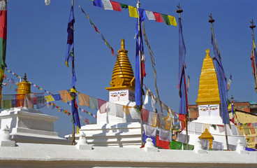 Stupa, Bodnath, Nepal