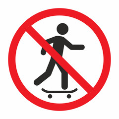 No skateboarding sign © Janis Abolins
