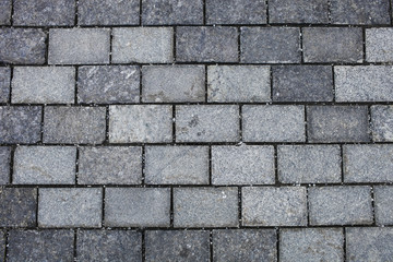 Stone pavement texture