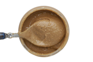 spoon full of peanut butter