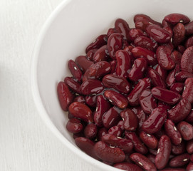 bowl of wet red beans