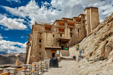 Leh palace, Ladakh, India - obrazy, fototapety, plakaty
