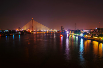 Fototapeta na wymiar Bangkok, night landscape