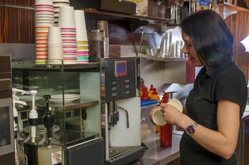 Kawiarnia i książki © Ralfik D