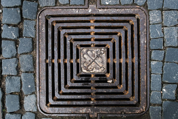St. Petersburg stone blocks Palace Square
