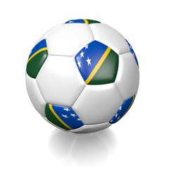 Obraz premium Football soccer ball with a national flag texture
