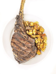 Ribeye Steak and Potatoes