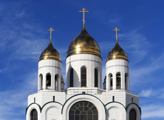 Fototapeta na wymiar Christ-Erlöser-Kathedrale in Kaliningrad, Königsberg