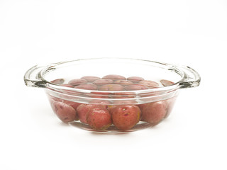 Red Potatoes In Water