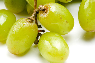 Moist Green Grapes