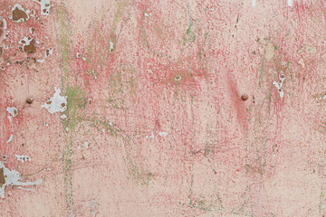 Splodgy red wall background with spots