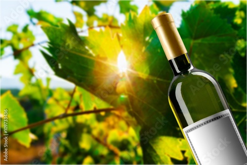 Download Bottle Bottle Of White Wine W Blank Label Path Included Stock Photo And Royalty Free Images On Fotolia Com Pic 82500590 Yellowimages Mockups