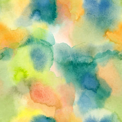 Obraz na płótnie Canvas Seamless pattern with watercolor texture